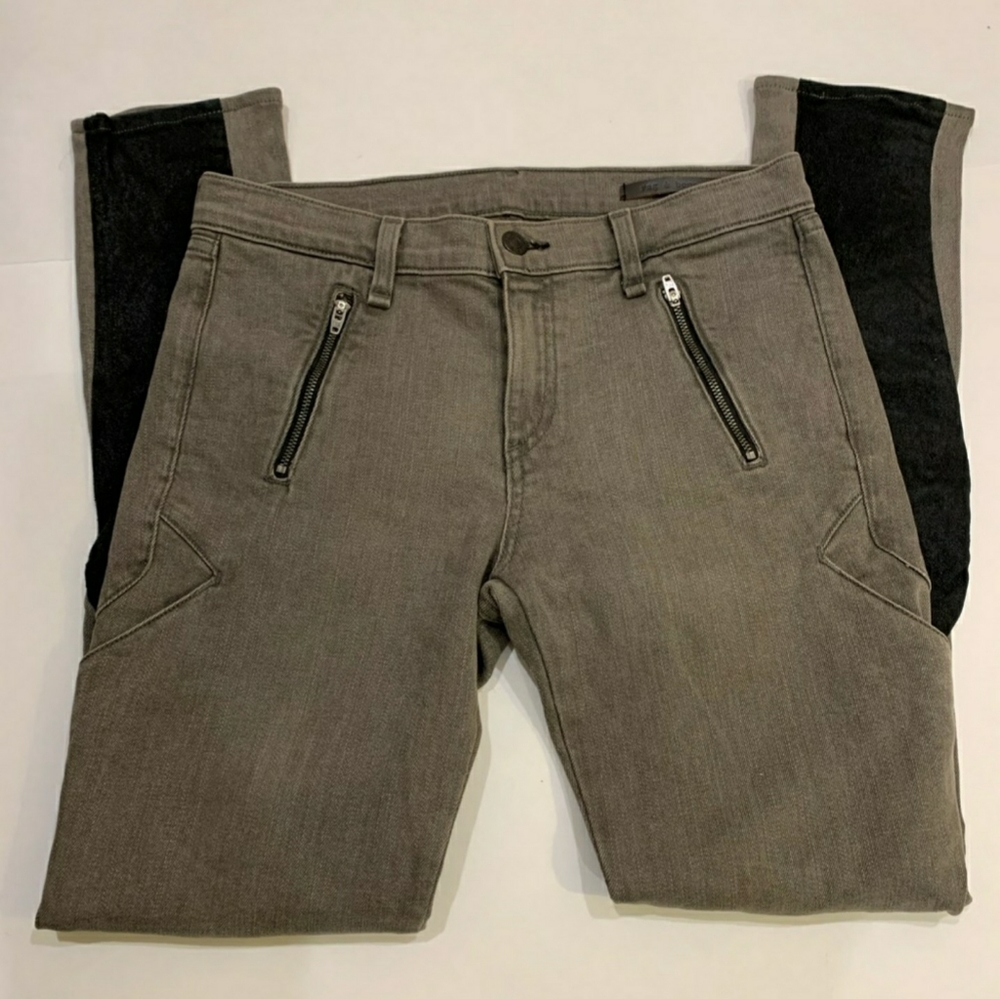 Rag & Bone Iron/Black Skinny Jeans Size 28